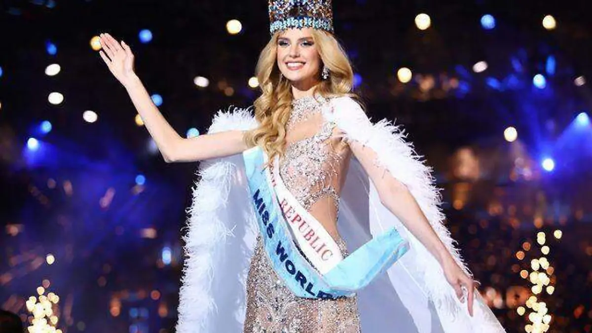 Krystyna Pyszková, representante de República Checa, es la nueva Miss Mundo 2024